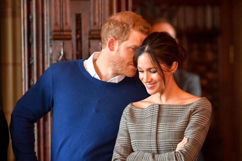  Although Prince Harry and Meghan Markle had different upbringings, the couple look crazy in love