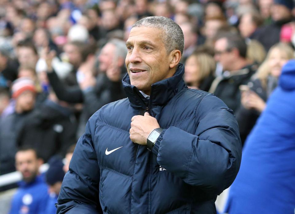  Chris Hughton has signed a new Brighton deal until 2021