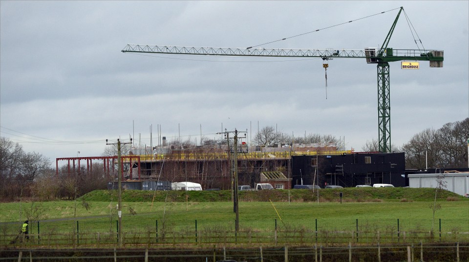 Wayne and Coleen Rooney have a new house in Cheshire under construction which is expected to be completed early next year