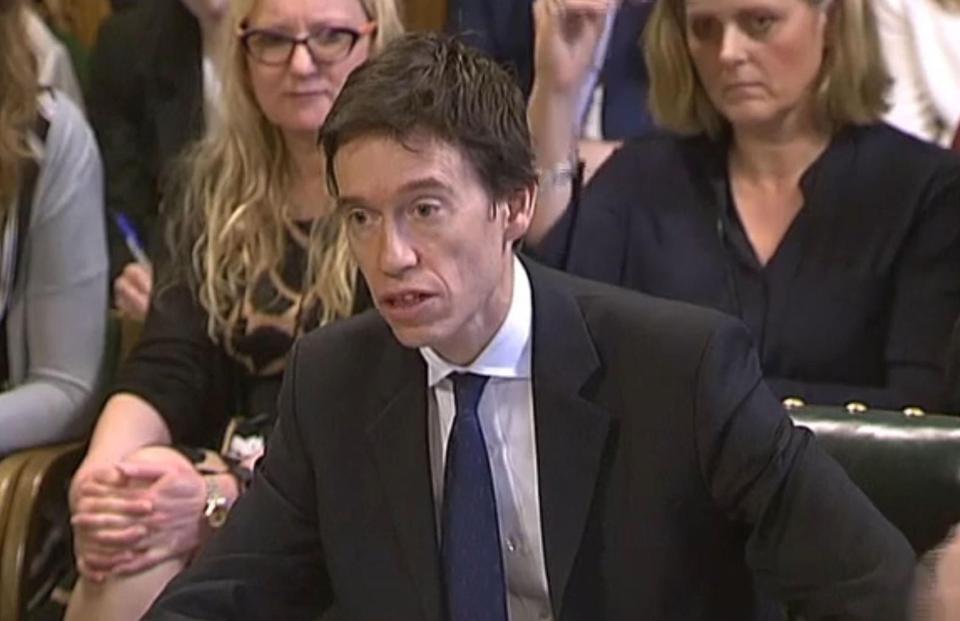  Prisons Minister Rory Stewart said he was determined to 'act immediately'