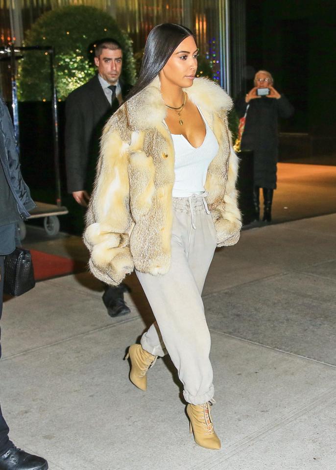  Kim Kardashian has ditched real fur from her wardrobe