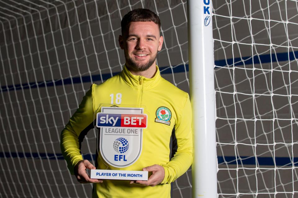 Armstrong won the Sky Bet League One Player of the Month award for February after a prolific spell for Rovers