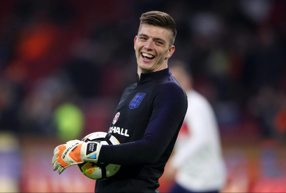 Burnley keeper Nick Pope has impressed this season