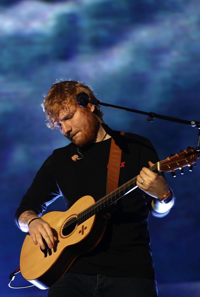 Ed Sheeran is also tipped to play at the evening bash