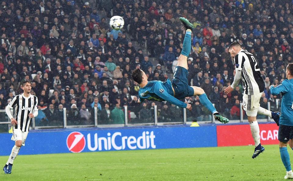 Gareth Bale surpassed Cristiano Ronaldo's effort against Juventus last year