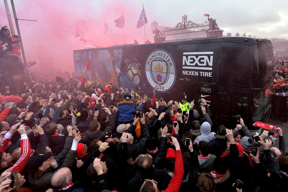 Manchester City are furious that nobody has punished over the bus attack outside Anfield