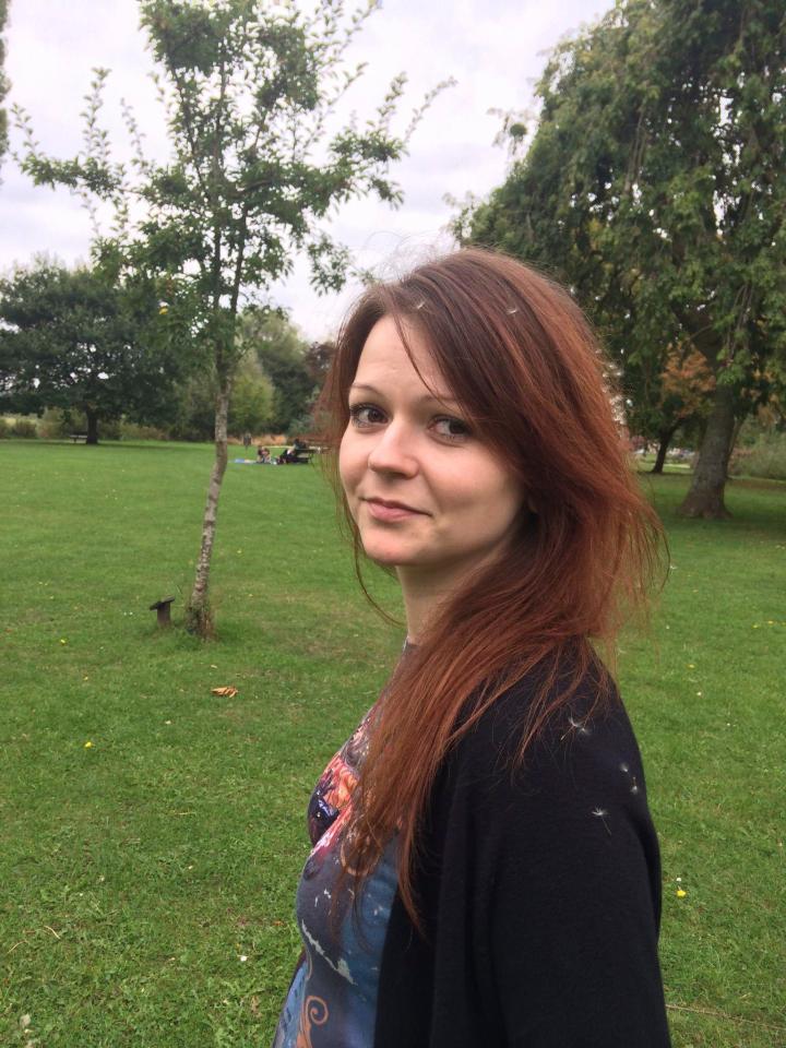  Yulia Skripal was also poisoned while visiting her father in Salisbury