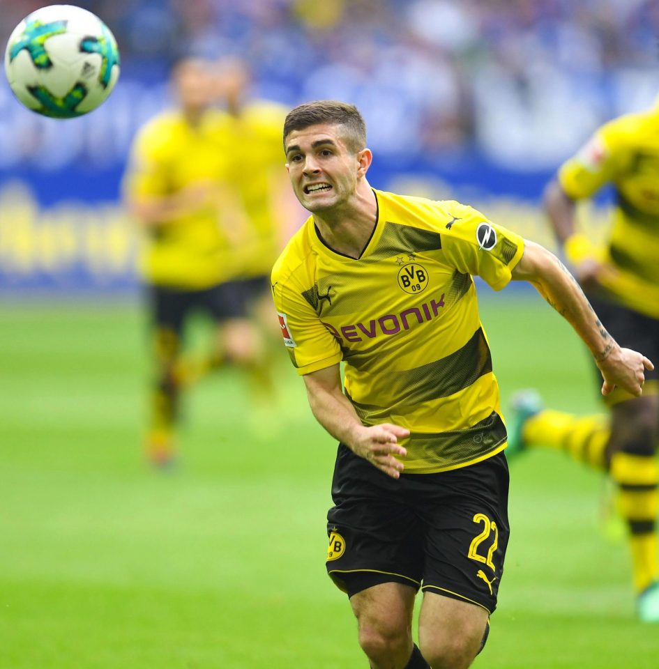 Christian Pulisic has just two years left on his Borussia Dortmund deal