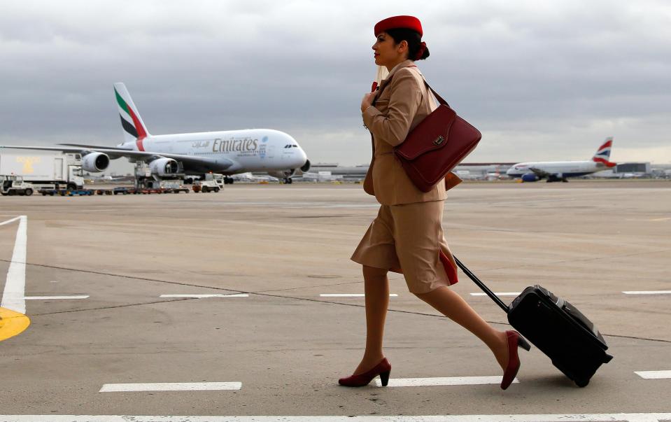  Emirates employs 600 pilots and 1,500 cabin crew members from the UK