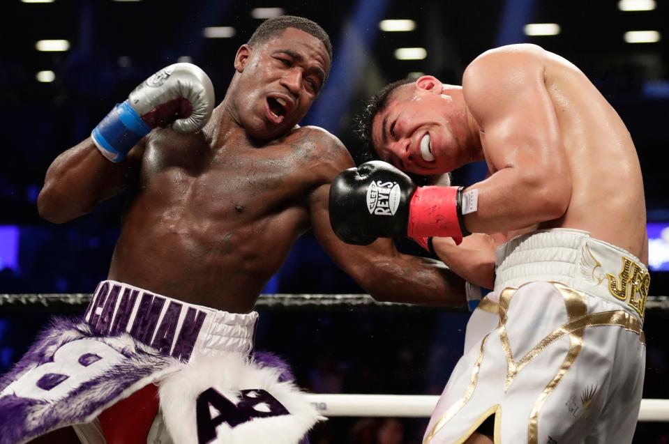 The 31-year-old British star says he would love to fight Adrien Broner in the UK