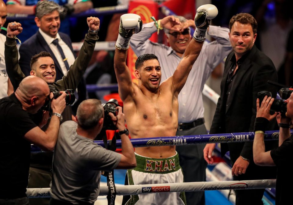 Amir Khan is a former unified light-welterweight world champion