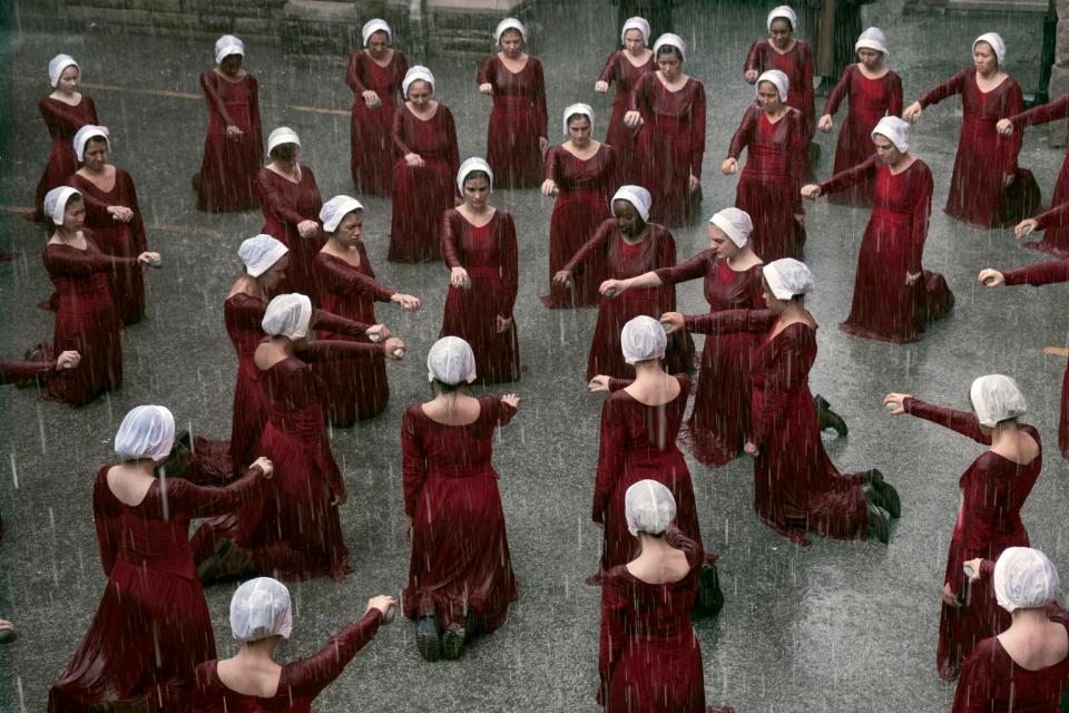 the Handmaid's Tale colour red