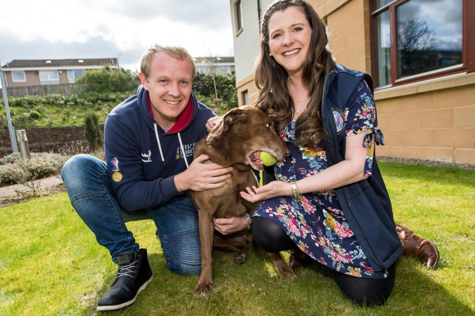  Keda now works with her owner Susie Wilks, right, helping ex-servicemen with PTSD