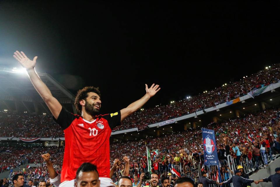  A nation's hopes rests on the shoulders of Mo Salah at Russia