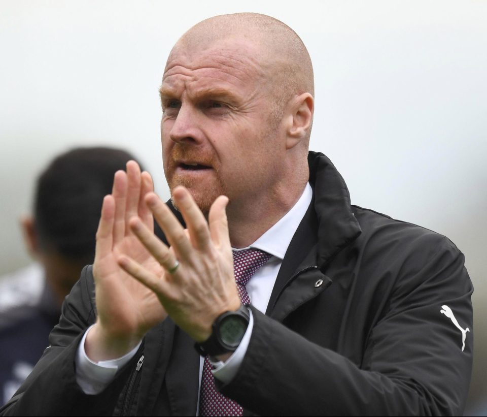  Sean Dyche leads Burnley into European action for the first time in 51 years