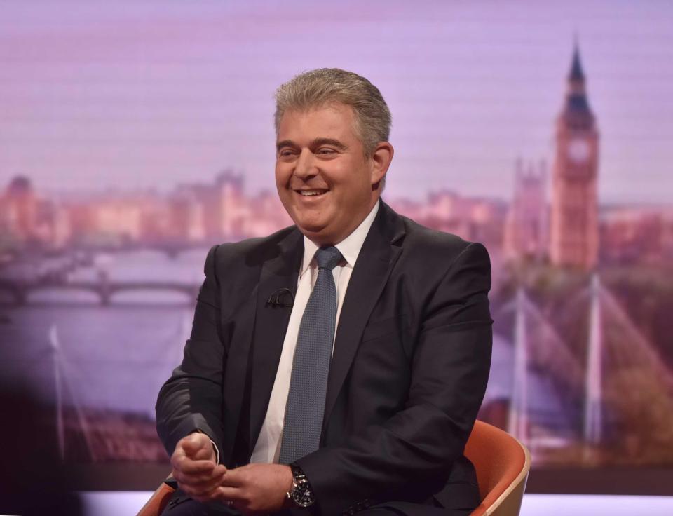  Tory chairman Brandon Lewis suggested Britain could stay in the customs union for years after Brexit