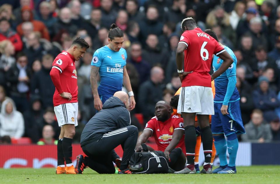 The ace injured his ankle during the recent win over Arsenal