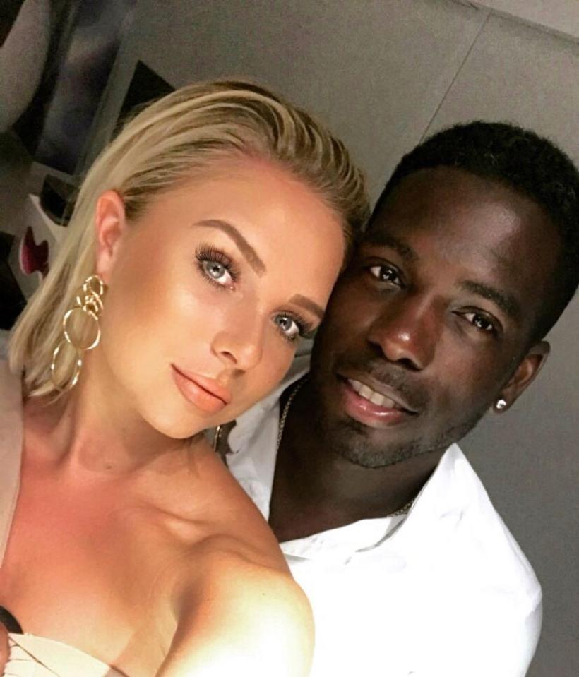  The Love Island pair had been together for nine months when they split after he hooked up with another woman while they were on holiday together