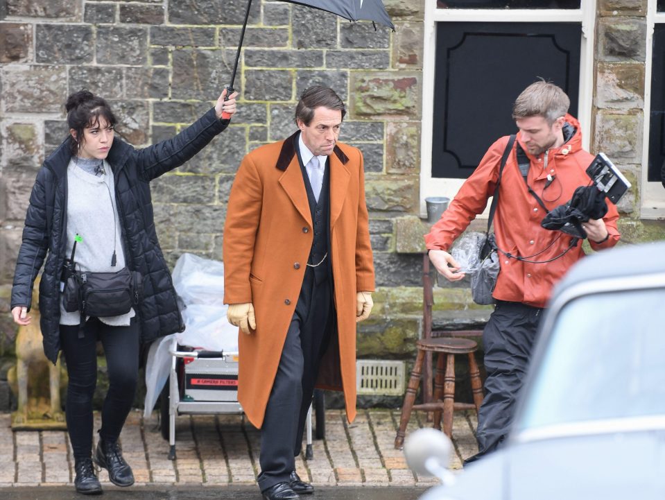  Hugh Grant filmed A Very English Scandal in Devon