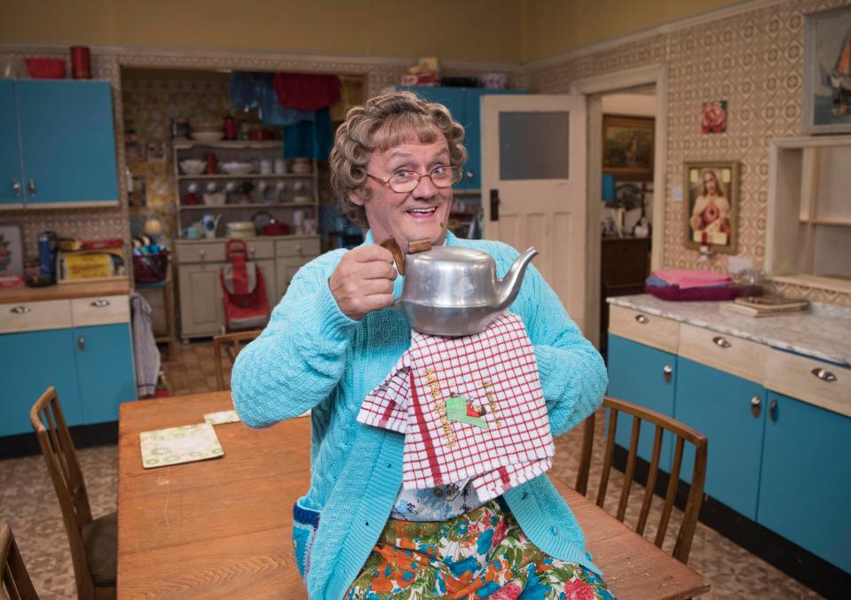  Brendan O'Connell's success continues to soar with planned specials and his hilarious talk show All Round To Mrs Brown's