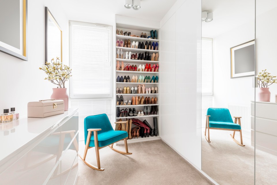 Pinterest is bursting full of envy-inducing and girly walk-in wardrobes