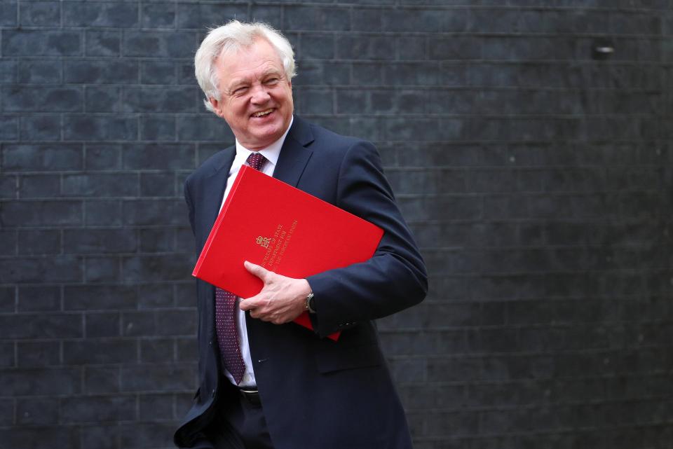  David Davis has warned Theresa May her hated customs partnership plan could be illegal