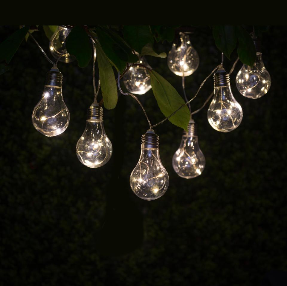  These contemporary lights are great for outdoor areas