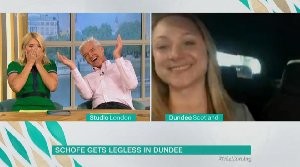 Phillip Schofield was in hysterics when a superfan said she'd wear incontinence pads to meet him because she'll be so excited 