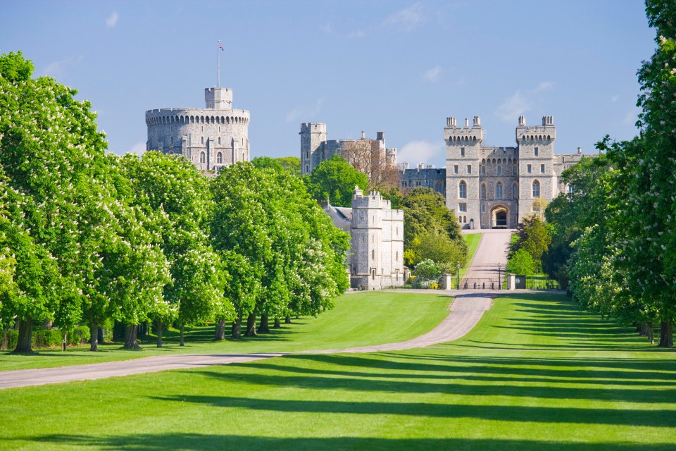 The wedding is taking place at St. Georges Chapel in the grounds of Windsor Castle