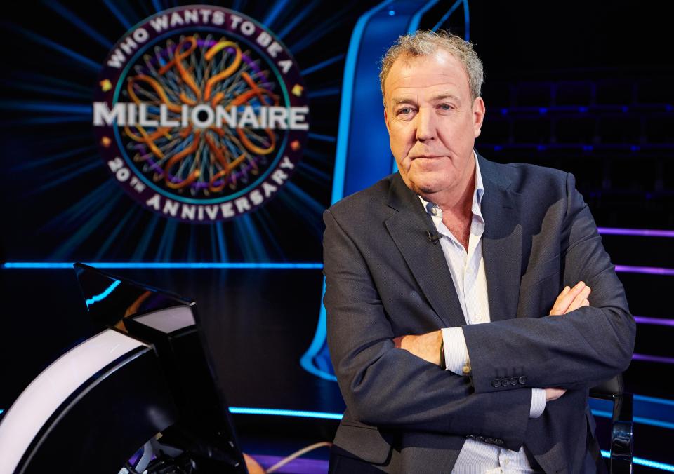  Jeremy Clarkson is the host of the classic game show Who Wants To Be A Millionaire