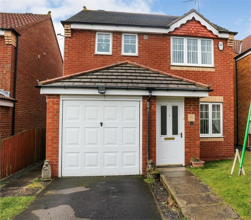  This three-bedroom detached house in Ashington, Northumberland is a perfect family home