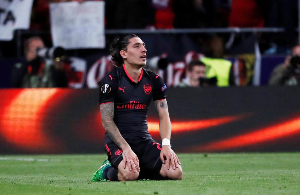  Hector Bellerin has struggled for consistent form this season