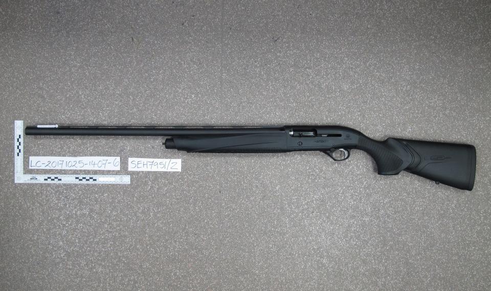  The semi-automatic Beretta used in the fatal shooting