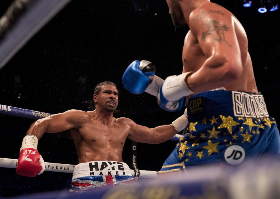  David Haye's hopes of exacting revenge on Tony Bellew were ended in five explosive rounds