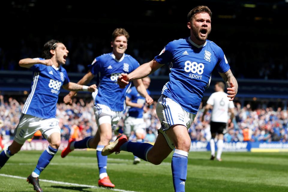  Lukas Jutkiewicz, Harlee Dean and Che Adams scored for the Blues on Sunday