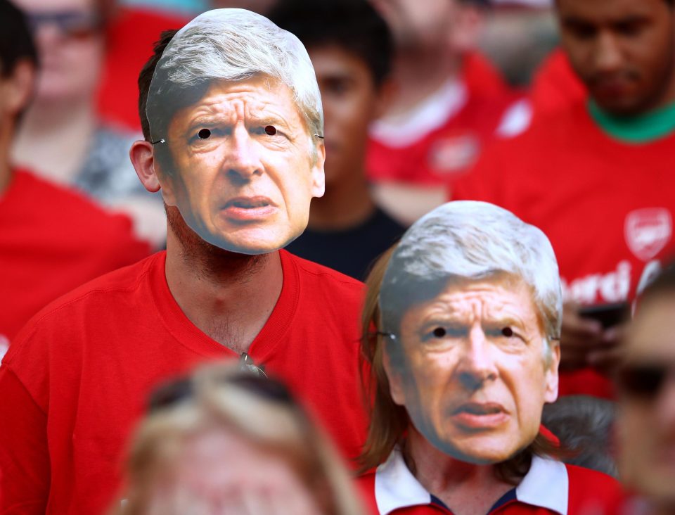  There were Wenger face masks everywhere