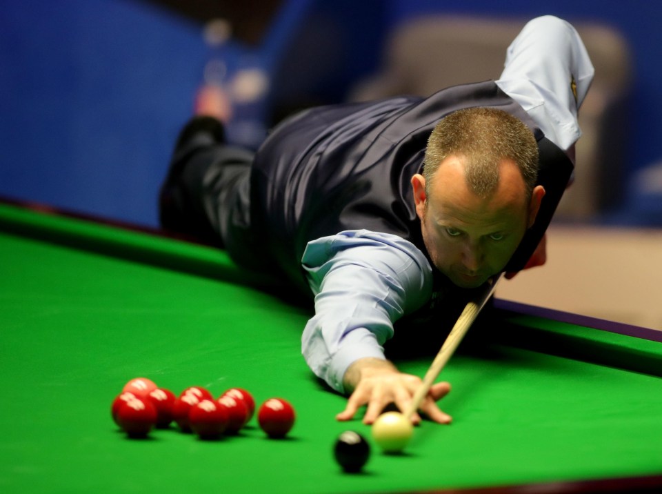 Mark Williams kept his cool despite John Higgins' late charge