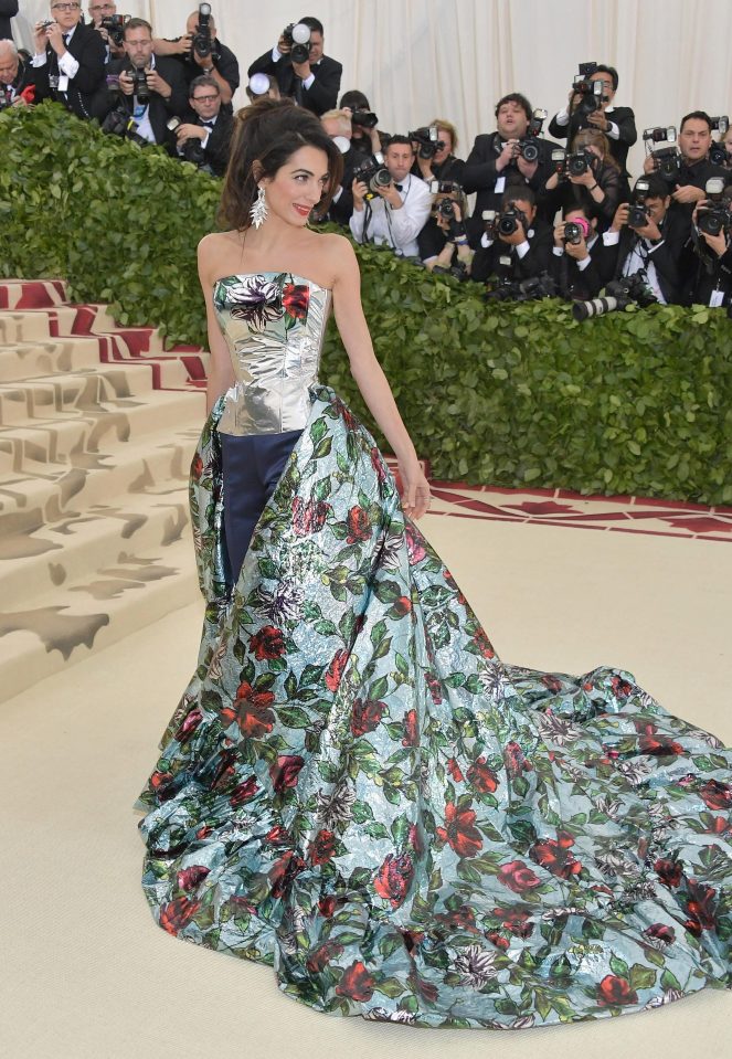  Quinn dressed Amal Clooney at this year's Met Gala