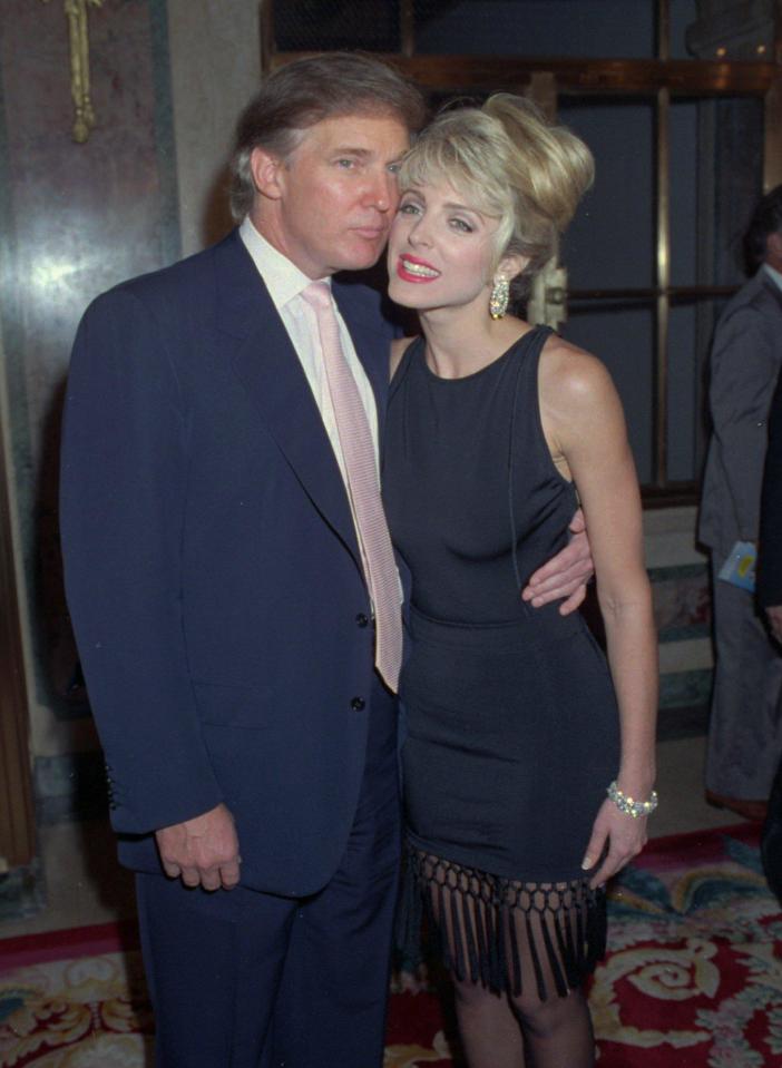  Donald Trump was engaged to Marla Maples at the time of the alleged affair in 1993