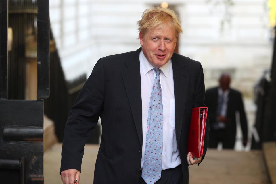  Theresa May failed to slap down Boris Johnson despite him labelling her plans 'crazy'