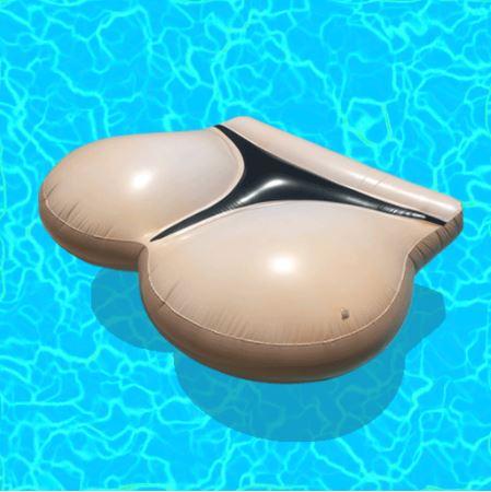  If you're a die-hard Kim Kardashian fan, we give you this Kimoij 'butt float'