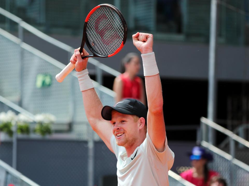  Kyle Edmund is now likely to be Britain's best hope at this summer's Wimbledon