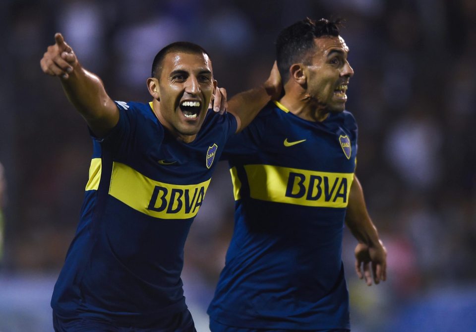  Carlos Tevez has been celebrating winning another Argentinian Superliga title with Boca Juniors and has been tipped for a switch to the MLS