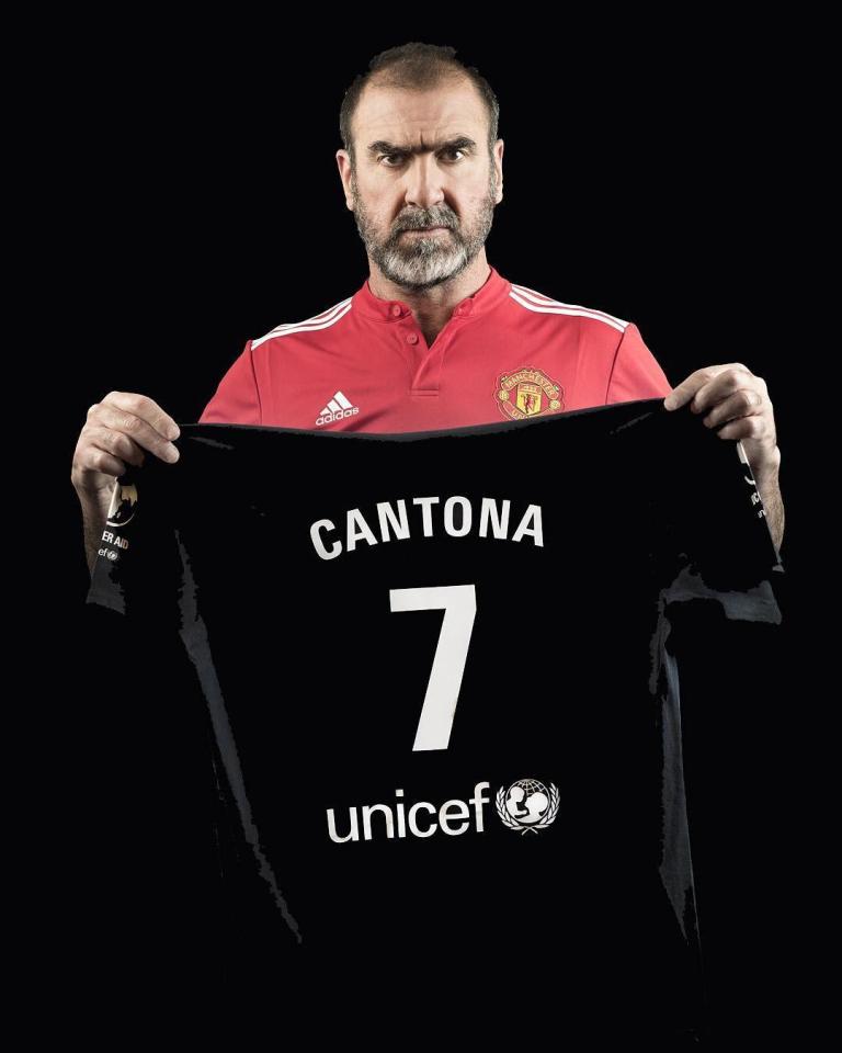  Eric Cantona will return to Old Trafford on June 10 to take part in the Soccer Aid match for Unicef