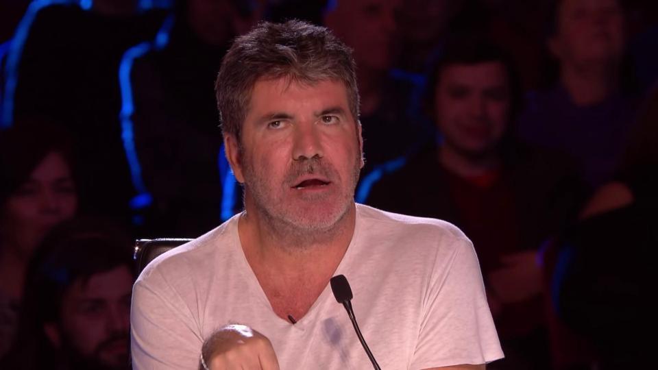  And Simon Cowell is clearly weirded out