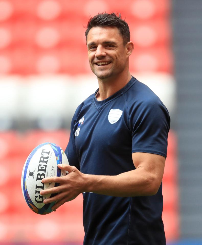  Dan Carter is aiming to sign off in style this weekend