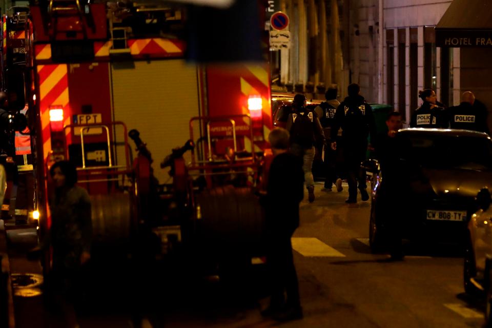  The attack took place near the city's main opera house in the heart of the French capital