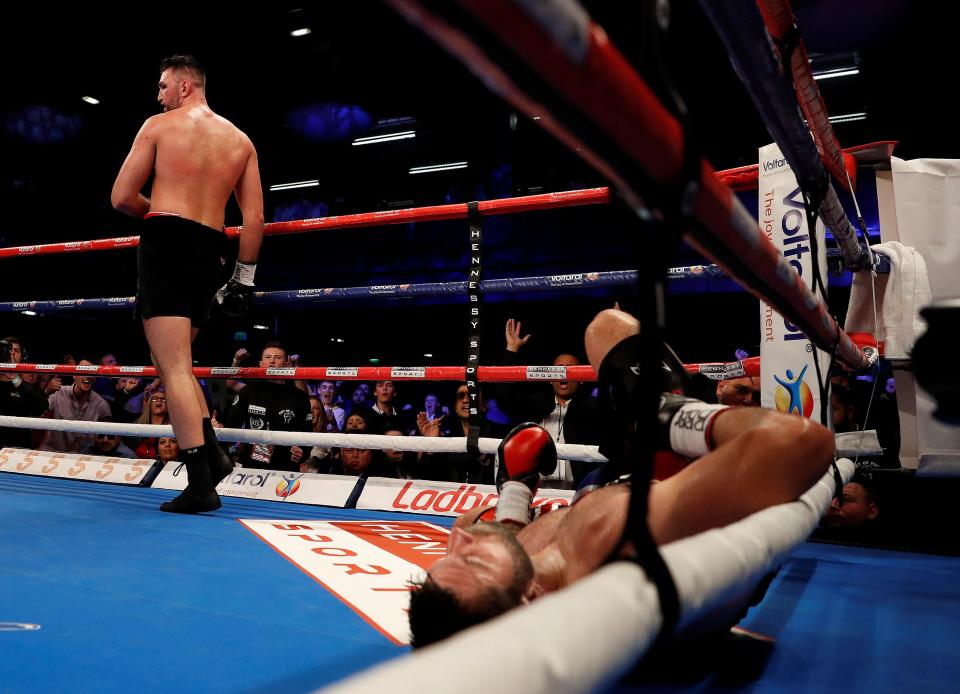  Former world title challenger Fury was fighting for the first time since losing to Joseph Parker