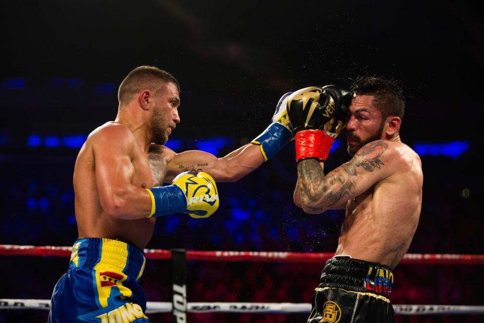 Vasyl Lomachenko cemented his place as one boxing's most dynamic fighters