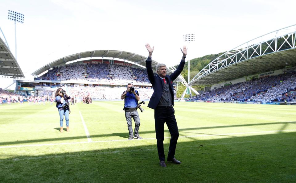  Arsene Wengers reign as Arsenal manager ended with a 1-0 win at Huddersfield